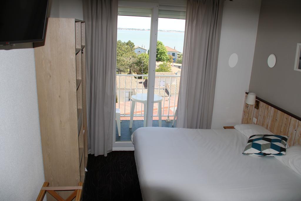 Hotel Mer Et Foret แซ็ง-โทรจง-เลส์-แบ็งส์ ภายนอก รูปภาพ