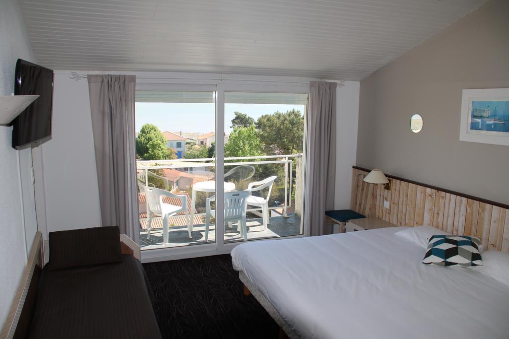 Hotel Mer Et Foret แซ็ง-โทรจง-เลส์-แบ็งส์ ภายนอก รูปภาพ