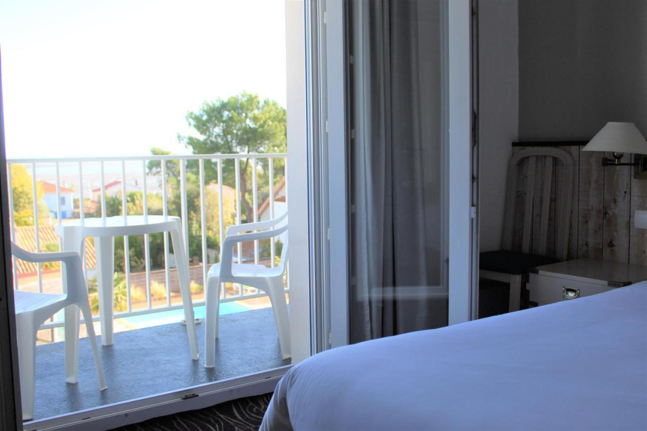 Hotel Mer Et Foret แซ็ง-โทรจง-เลส์-แบ็งส์ ภายนอก รูปภาพ